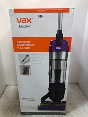 VAX MACH AIR POWERFUL LIGHTWEIGHT FULL SIZE HOOVER