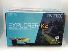 INTEX EXPLORER K2 INFLATABLE KAYAK RRP- £114.99