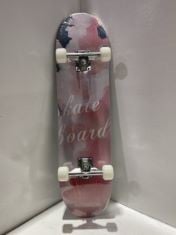 6 X WESKATE 33 INCH SKATEBOARD PRO (3108-1) IN PINK .