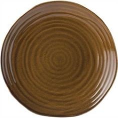 3 X UTOPIA CT0010 TRIBECA MALT PLATE, 28CM DIAMETER (PACK OF 6).