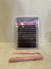 21 X LASH CLUSTERS KIT.