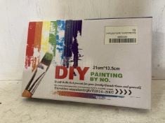 18 X DIY PAINTING BY NUMBER .