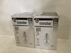 8 X EXTRASTAR G125 LIGHTBULBS .