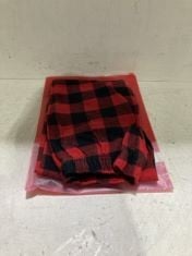 12 X WOMAN’S CHEQUERED LOOSE FIT PANTS MEDIUM .