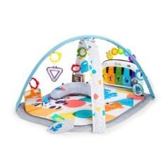 5 X ASSORTED KIDS ITEMS TO INCLUDE BABY EINSTEIN, 4-IN-1 KICKIN' TUNES AND LANGUAGE DISCOVERY PLAY GYM WITH PIANO, MAT WITH DETACHABLE ACTIVITY TOYS, LIGHTS, SOUNDS AND MUSIC, AGES NEWBORN +.