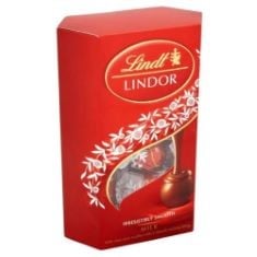 BOX OF ASSORTED CHOCOLATE TO INCLUDE LINDT LINDOR MILK CORNET, 200G, TOBLERONE MILK CHOCOLATE WITH HONEY AND ALMOND NOUGAT, ESTABLISHED IN SWITZERLAND, 750G, CADBURY FLAKE 99 MILK CHOCOLATE BAR,144 X