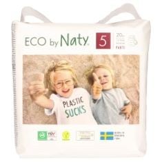 4X ASSORTED BABY ITEMS TO INCLUDE ECO BY NATY ECO NAPPY PANTS, SIZE 5, PACK OF 20, JOYFUL SIZE 1 NEW BORN BABY NAPPIES (PACK OF 200) | MONTHLY SAVINGS MULTIPACK | GENTLE SKIN PROTECTION | RECYCLABLE