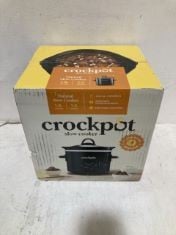 X6 ASSORTED COOKING ITEMS TO INCLUDE CROCKPOT SLOW COOKER .