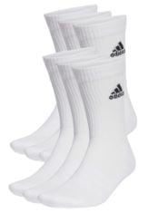 BOX OF ASSORTED ADULT BRANDED TO INCLUDE ADIDAS UNISEX CUSHIONED SPORTSWEAR SOCKS 6 PAIRS, WHITE, 43-45, NIKE MENS DRI-FIT PARK SWEATSHIRT, LEMON TREE, M EU, WOMENS REEBOK SEAMLESS BRA JUSTINE - BLAC