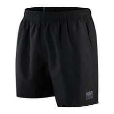 BOX OF ASSORTED SWIMMING GEAR TO INCLUDE SPEEDO MEN'S 16" WATERSHORT SWIMMING TRUNKS| QUICK DRY | COMFORTABLE FIT | CLASSIC STYLE | DRAWSTRING WAIST, BLACK, XL, ARENA MAKIMURAX R PIECE B CUP WOMEN'S