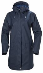 1 X HELLY HANSEN WOMENS MOSS RAIN COAT, M, NAVY.