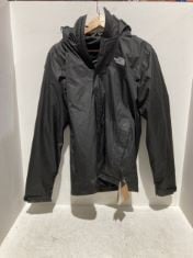 BLACK NORTH FACE COAT S.