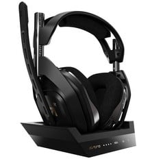 ASTRO A50 WIRELESS + BASE STATION HEADSET - BLACK - RRP Â£319.99