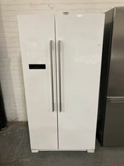 FISHER & PAYKEL AMERICAN STYLE 2 DOOR FRIDGE FREEZER IN WHITE - MODEL NO. RX682DW1 - RRP £1390 (ZONE 1)