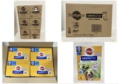 6 X PEDIGREE DENTASTIX DAILY FRESH MEDIUM DOGS DENTAL CHEWS 4 X (4 X 180G) - BBE: 11/2024 - TOTAL LOT RRP £150 (ZONE 4)