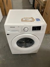 SAMSUNG FREESTANDING WASHING MACHINE IN WHITE - MODEL NO. WW90TA046TE - RRP £570 (ZONE 1)