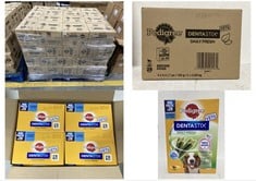 PALLET OF PEDIGREE DENTASTIX DAILY FRESH MEDIUM DOGS DENTAL CHEWS 4 X (4 X 180G) - BBE: 11/2024 (ZONE 4)