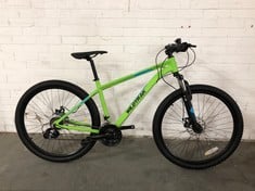 WILDTRAK ALLOY 27.5'' MOUNTAIN BIKE IN GREEN - MODEL NO. WTO38 - RRP £290 (ZONE 1)