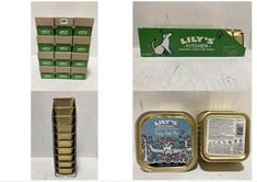 12 X LILYS KITCHEN FISHY FISH PIE DOG FOOD 10 X 150G - TOTAL LOT RRP £156 (ZONE 4)