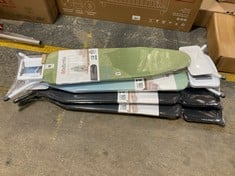 4 X ASSORTED IRONING BOARDS TO INCLUDE BRABANTIA 110 X 30CM STEAM IRON REST IRON BOARD (ZONE 1)