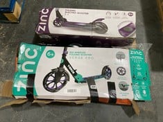 ZINC FOLDING ELECTRIC SCOOTER E4 TO INCLUDE ZINC BIG WHEELED FOLDING SCOOTER (ZONE 1) (COLLECTION ONLY)