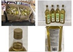 PALLET OF DELICATE LIGHT IN COLOUR OLIVE OIL 1L (ZONE 1) (COLLECTION ONLY)