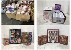 PALLET OF ASSORTED ITEMS TO INCLUDE QTY OF HEATHCOTE & IVORY WILD WONDER & JOY BATH FLOWERS (ZONE 1)