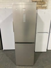 HOTPOINT FREESTANDING 60/40 FRIDGE FREEZER IN STAINLESS STEEL - MODEL NO. H5X82OSX - RRP £489 (ZONE 1)