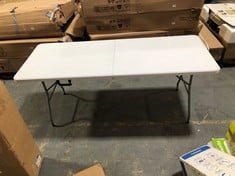 6FT TRESTLE TABLE IN WHITE - PRODUCT CODE. FTB6FTWHT (ZONE 1)