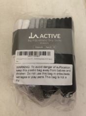 37X ASSORTED KIDS SOCKS TO INCLUDE LA ACTIVE BIG KIDS ATHLETIC GRIP SOCKS AGES 8-10 YEARS .