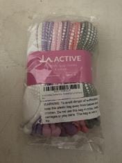 11 X LA ACTIVE BIG KIDS GRIP SOCKS 8-10 YEARS .