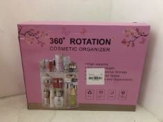 7 X 360DEGREE ROTATION COSMETIC ORGANIZER .