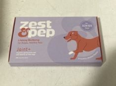 30 X ZEST & PEP DOG TABLETS BBE: 11/24.