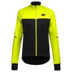 GOREWEAR PHANTOM JACKET WOMENS, BLACK/NEON YELLOW, 38.