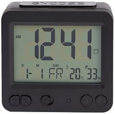 QTY OF ITEMS TO INLCUDE 23X ASSORTED ITEMS TO INCLUDE BASICS TABLETOP SQUARE DIGITAL ALARM CLOCK WITH LIGHT, TEMPERATURE & DATE DISPLAY, BLACK, 1.9" X 3.7" X 3.5", WELDTITE ADIE MEN ST900 ADE7300 UNI