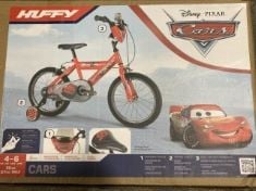 DISNEY PIXAR CARS HUFFY CHILDREN’S BICYCLE AGES 4-6.