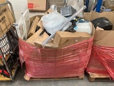 PALLET OF ASSORTED ITEMS TO INCLUDE GRIFEMA 1.8M SHOWER HOSE (KERBSIDE PALLET DELIVERY)