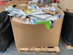 PALLET OF ASSORTED ITEMS TO INCLUDE MR SHIELD 2 PACK OF GLASS SCREEN PROTECTORS (KERBSIDE PALLET DELIVERY)