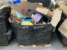 PALLET OF ASSORTED ITEMS TO INCLUDE HELIUM BALLOON CANISTER (KERBSIDE PALLET DELIVERY)