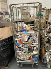 CAGE OF ASSORTED BOOKS TO INCLUDE THATS NOT MY TRACTOR CHILDRENS BOOK (CAGE NOT INCLUDED) (KERBSIDE PALLET DELIVERY)