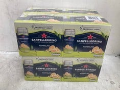 PALLET OF SANPELLEGRINO ORANGE FLAVOUR SPARKLING WATER 6X 330ML - BBE: 11/2024 (COLLECTION ONLY)