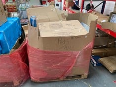 PALLET OF ASSORTED ITEMS TO INCLUDE BUILD UP PET PLAYPEN (KERBSIDE PALLET DELIVERY)