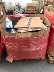 PALLET OF ASSORTED ITEMS TO INCLUDE MATCHING LETTER GAME FOR KIDS (KERBSIDE PALLET DELIVERY)