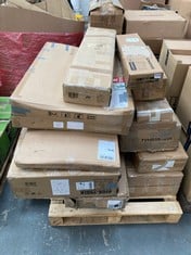 PALLET OF ASSORTED ITEMS TO INCLUDE STAND ALONE LECTERN (KERBSIDE PALLET DELIVERY)