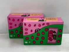 PALLET OF 58 X YOYO RASPBERRY BEAR KIDS SNACK - BBE AUG 2024 (KERBSIDE PALLET DELIVERY)