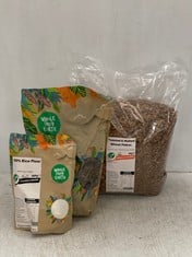 PALLET BOX OF ASSORTED ORGANIC ITEMS TO INCLUDE TOASTED & MALTED WHEAT FLAKES - BBE 27/12/24 (KERBSIDE PALLET DELIVERY)