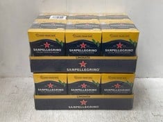 27 X BOXES OF 6 X 4 SANPELLEGRINO ITALIAN SPARKLING DRINKS - BBE 10/2024 (COLLECTION ONLY) (CAGE NOT INCLUDED)