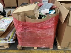 PALLET OF ASSORTED HOUSEHOLD ITEMS TO INCLUDE DRAPER VENOM 500MM HANDSAW (18+ PROOF OF ID) (KERBSIDE PALLET DELIVERY)