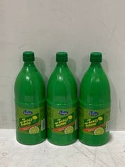 49 X BOTTLES OF POLENGHI LAZY LIME JUICE 1L BBE: 03/11/24 (CAGE NOT INCLUDED) (COLLECTION ONLY)