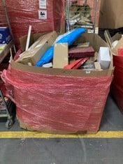 PALLET OF ASSORTED ITEMS TO INCLUDE BURG WACHTER AIRE POST BOX, SIMPLY UNIVERSAL 360 MOBILITY CUSHION (KERBSIDE PALLET DELIVERY)